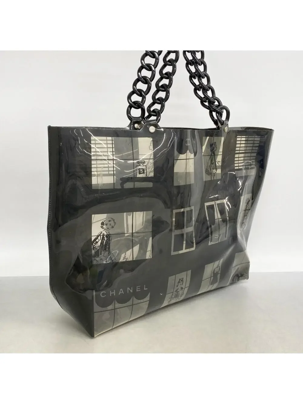 Chanel Coco Window Tote Printed Vinyl #298686C80B